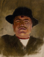 Spis Peasant in a Hat, 1880-1900.
