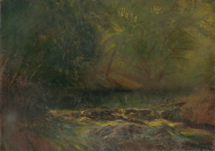 Forest Interior with a Brook, 1900-1902.