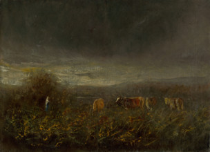 Evening at the Pasture, 1880-1885.