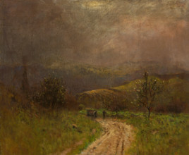 Autumn Landscape in the Early Evening, 1880-1900.