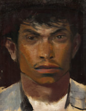 Head of a Gypsy, 1910-1914.