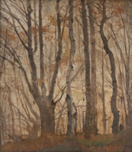 Autumn Forest, 1870-1900.