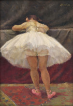 Resting ballet dancer, 1922.
