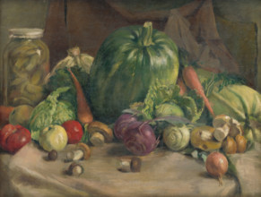 Still Life with Vegetables, 1922.