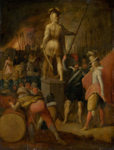 Military camp, c1600.