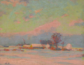 Winter evening, 1925-1930.