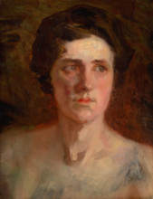 Head Study of a Woman, around 1890.