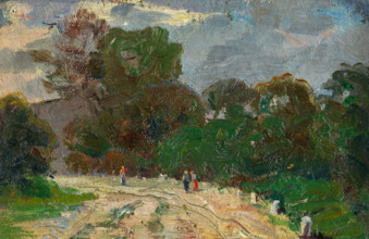 Forest Road, around 1900.