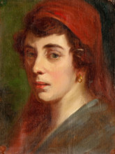 Woman's Head, around 1930.