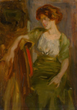 Study of a Seated Woman, around 1900.