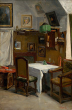 Study of a Munich Atelier, around 1890.