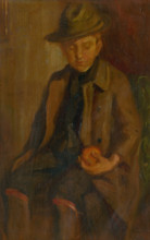 Boy with an Apple, around 1900.