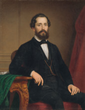 Portrait of A. Príhradný, 1869.