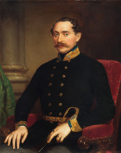 Portrait of an officer, 1854.