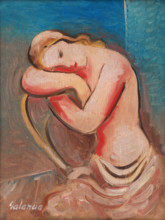 Seated Model, 1936-1937.