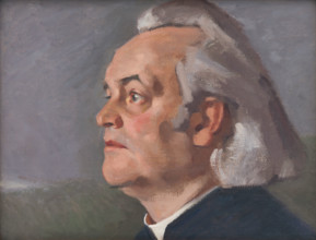 Portrait of Msgr. Alojz Kolíska, around 1925.