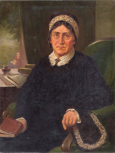 Portrait of E. M. Soltésová, around 1935.