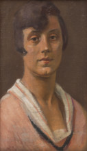 Portrait of a Young Woman, around 1920.