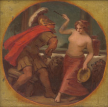 Round Study of Composition from Roman History, after 1900.
