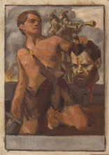 Study of Composition with Biblical Scene, 1910-1930.