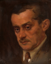 Portrait of a Man, around 1925.