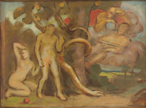 Temptation 'Adam and Eve', after 1900.