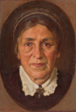 Portrait of Elena Marótha Soltésová, around 1925.