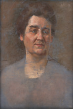 Portrait of M. Suleková, around 1910.