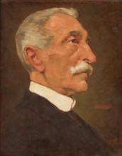 Portrait of the Artist's Father, around 1915.