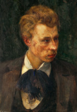 Portrait of the artist R. Boehm, 1897.