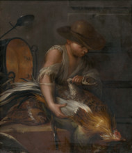 Boy with Poultry, 1600-1800.