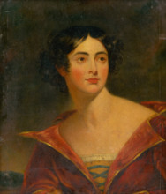 Portrait of a Woman in Red Dress, 1800-1830.