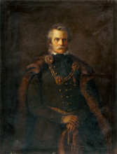 Portrait of a Man in Brown Coat, 1850-1860.