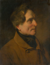 Portrait of a Man in a Brown Coat, before 1850.