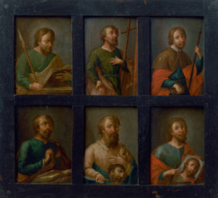 The Twelve Apostles - I, 1750-1760. Saints with their attributes.