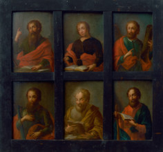 The Twelve Apostles - II, 1750-1760. Saints with their attributes