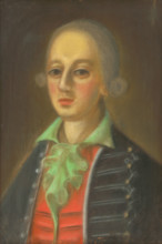 Portrait of a Young Zeman, 18th century.