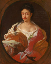 Portrait of Elisabeth de Calisch, née Petröczy, around 1740.