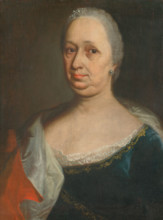 Portrait of a Lady with Silver Earrings, 1780-1800.