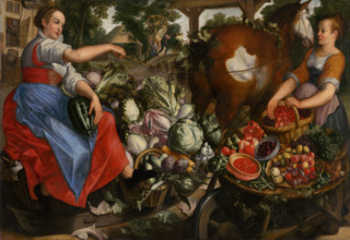 Women with Vegetables and Fruits, early 16th century.