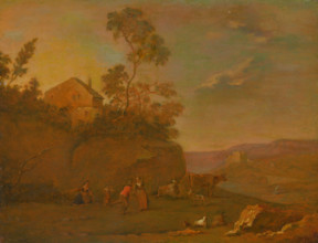 Early Evening, 1740-1760.