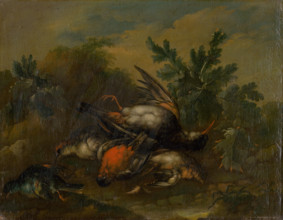 Still Life with Dead Birds, 1720-1730.