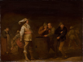 Soldiers divide their Booty, 1630.