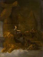 The Queen of Sheba before Solomon, 1640-1650.