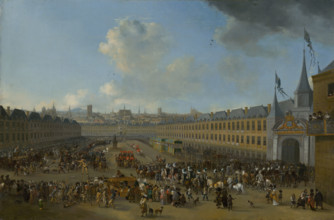Tournament at the Place des Vosges in Paris, 1665.