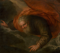 God the Father on a Cloud - Fragment of Altarpiece, around 1700.