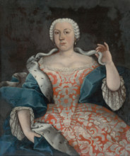 Portrait of a Young Zemianka, around 1740.