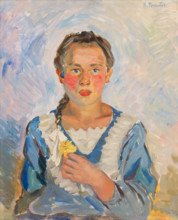 Girl from Nizný Hrabovec, 1942.