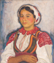 Woman from Luzná, 1938.