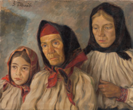 Listening to the Sermon, 1939.